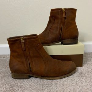 Franco Sarto Kelvin Bootie Tan size 10